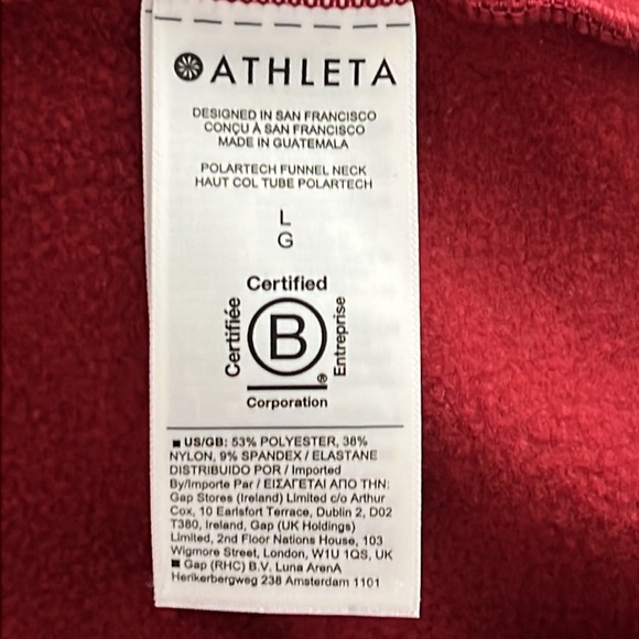 Athleta Pull-Over Movk Turtleneck, sweatshirt - large - Picture 5 of 6
